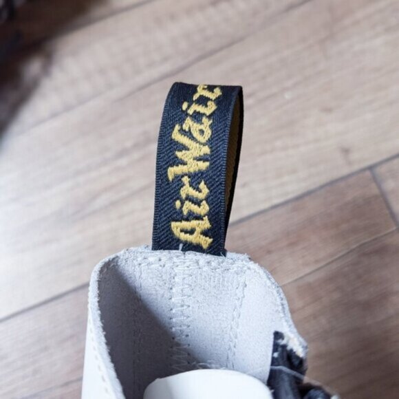 Dr. Martens White and Black Rain & Snow Boots - Picture 6 of 10